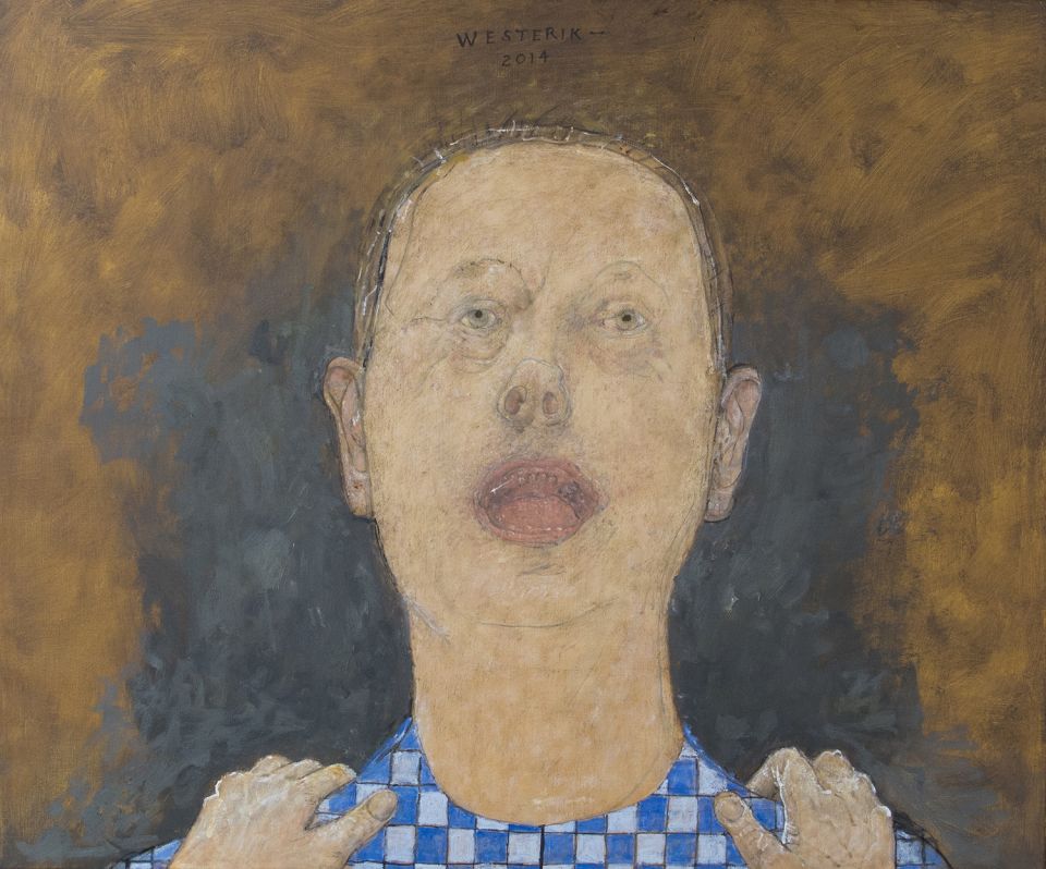 woman with open mouth