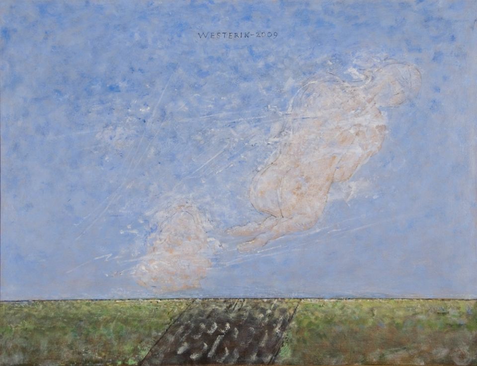 Landscape with clouds