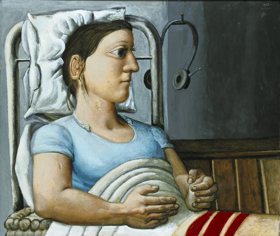 Woman in childbed