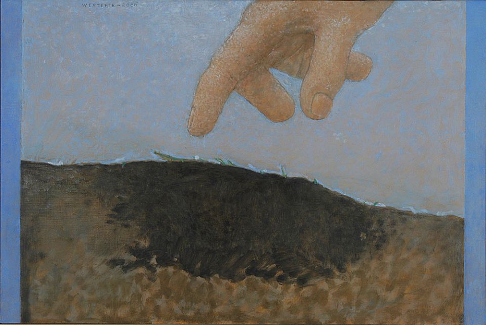 Hand and earth